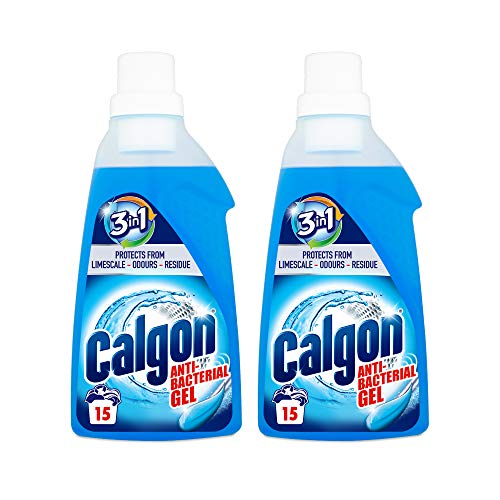 Calgon 2 en 1 gel de descalcificador de agua 750 ml – pack de 2