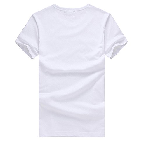 Camisetas Estampadas Hombre, Lanskirt Blusa con PatróN de ViolíN BáSicas Camisas Manga Corta para Hombre Sudaderas con Cuello Redondo Polos de Verano Tallas Grandes 3XL