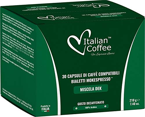 Capsulas Bialetti Compatibles Mokespresso Descafeinado 60 Cápsulas