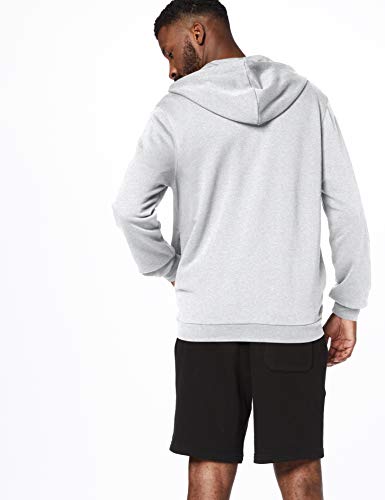 CARE OF by PUMA Sudadera con capucha de manga larga con capucha y cremallera para hombre, Gris (Grey), XS, Label: XS