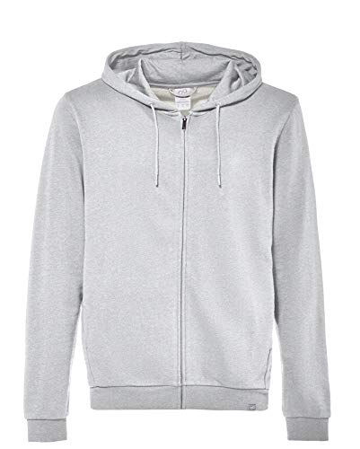 CARE OF by PUMA Sudadera con capucha de manga larga con capucha y cremallera para hombre, Gris (Grey), XS, Label: XS