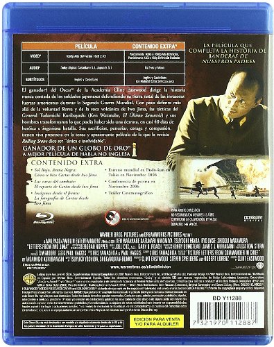 Cartas Desde Iwo Jima Blu-Ray [Blu-ray]