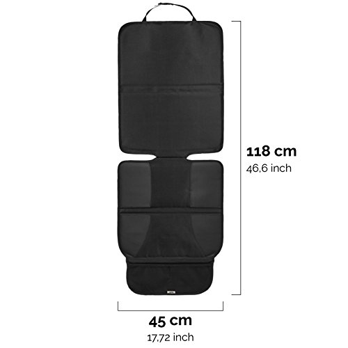 CARTECO cobertor de Asientos para Coches de Antracita, Funda Protectora para Asientos, Protector para Asientos