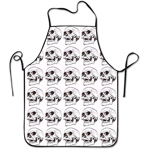 Chef Apron Team Moose Knuckle Delantal De Cocina con Babero Día De La Madre Mujeres Duraderas Cocina Limpieza Delantal De Chef Correa Ajustable Trabajo Jardinería Hombres Imprimir