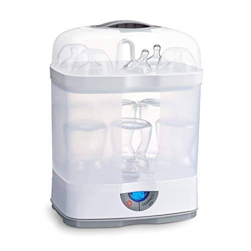 Chicco Steril Natural 3en1 00007391000000 - Esterilizador eléctrico de hasta 6 biberones en 5 minutos