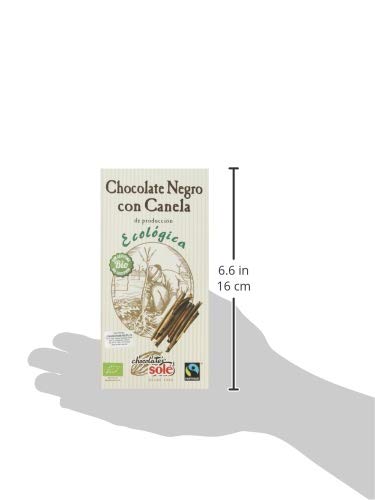 CHOCOLATE NEGRO BIO 56 CON CANELA CHOCOLATES SOLE