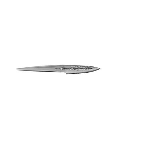 Chroma 301 HM Design by F.A. - Cuchillo de impacto Porsche P-09 HM - Cuchillo pelador con hoja de 7,7 cm, cuchillo de verdura extra afilado, cuchillo de fruta amartillado con mango ergonómico