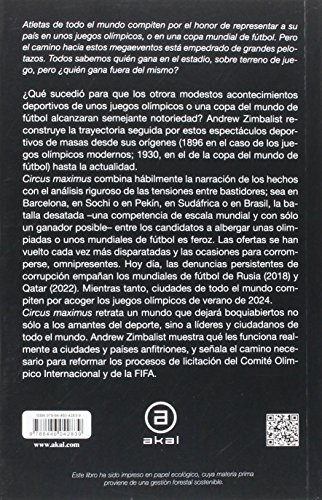 Circus maximus. El negocio económico detrás de la organización de los Juegos Olímpicos y la Copa del Mundo: 48 (Pensamiento crítico)