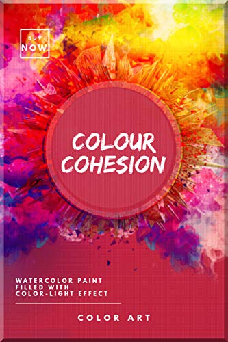 Color Cohesion Watercolor Paint Filled With Color-light Effect (English Edition)