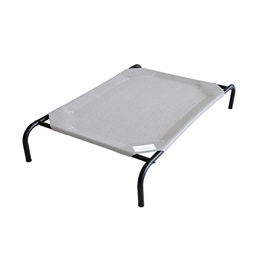 Coolaroo Elevated Pet Bed Large Grey