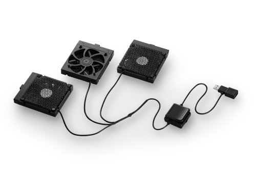 Cooler Master NotePal U3 PLUS Base de Refrigeración para Ordenador Portátil - 3 Ventiladores de 80mm Fáciles de Mover, Estructura Función Protección y Transportación, Ergonómica de Aluminio - Negro