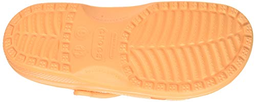 Crocs Classic Clog, Zuecos Unisex Adulto, Naranja (Cantaloupe 801), 39/40 EU