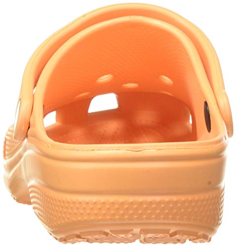 Crocs Classic Clog, Zuecos Unisex Adulto, Naranja (Cantaloupe 801), 39/40 EU