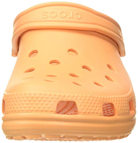 Crocs Classic Clog, Zuecos Unisex Adulto, Naranja (Cantaloupe 801), 39/40 EU