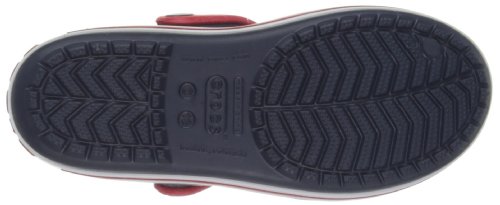 Crocs Crocband Sandal Kids, Sandalias Unisex Niños, Azul (Navy/Red), 23/24 EU