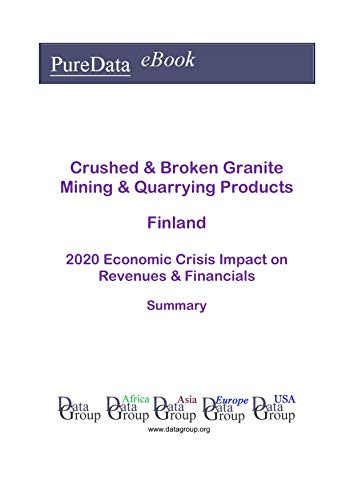 Crushed & Broken Granite Mining & Quarrying Products Finland Summary: 2020 Economic Crisis Impact on Revenues & Financials (English Edition)