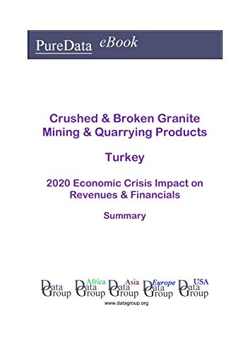 Crushed & Broken Granite Mining & Quarrying Products Turkey Summary: 2020 Economic Crisis Impact on Revenues & Financials (English Edition)