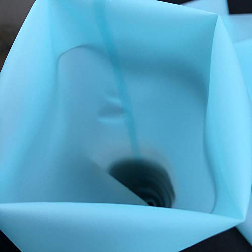 CTOBB Juego de 16 Bolsas de confitería con boquillas para glaseado, Punta de Acero Inoxidable para decoración de Pasteles, Boquilla, Crema para Hornear Azul