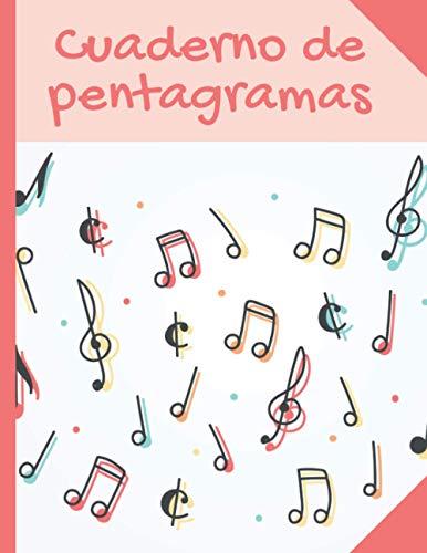 Cuaderno de pentagramas: Cuaderno De Partituras En Blanco |10 Pentagramas por página | Para Escribir Notación Musical | 102 páginas.