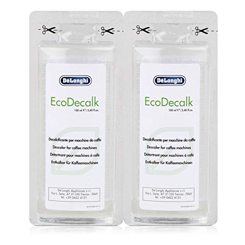 Descalcificadores DeLonghi EcoDecalk, 2 unidades, 100 ml, 3 paquetes