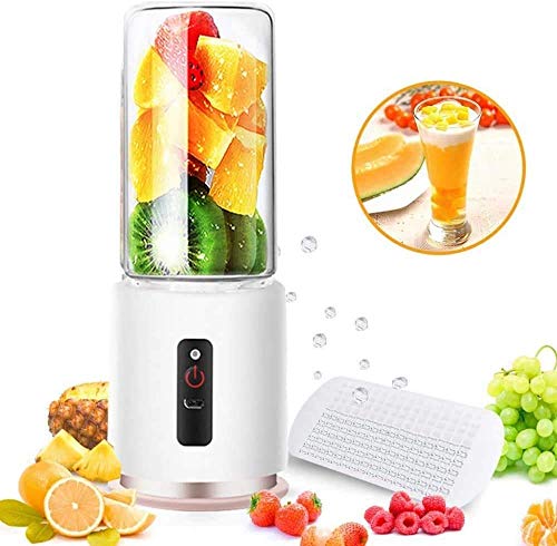 DHTOMC Viajes exprimidor eléctrico Copa exprimidor Blender, Blender Personal for Batidos y s, Mezcla rápida, Desmontable Copa en Licuadora de Electrodomésticos Xping