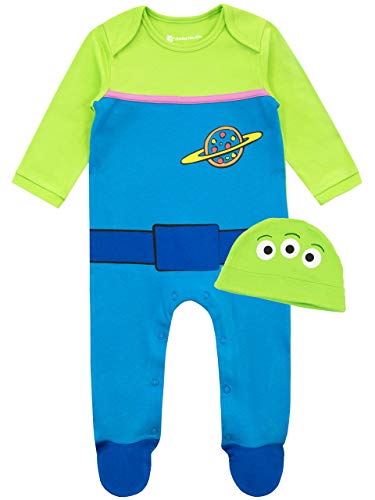 Disney Conjunto de Pijama Entera y Gorro para Niños Bebés Toy Story Multicolor 9-12 Meses