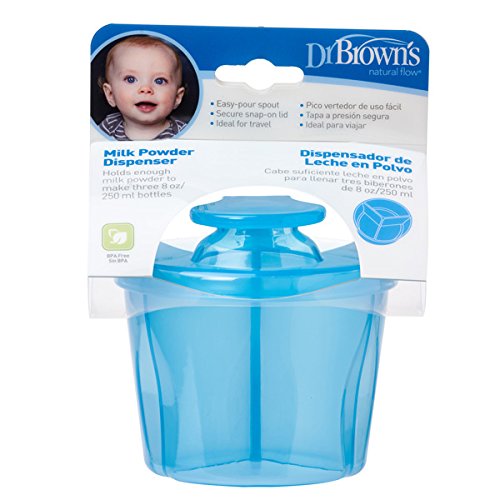 Dr. Brown's AC039-INTL - Dispensador de leche en polvo, color azul