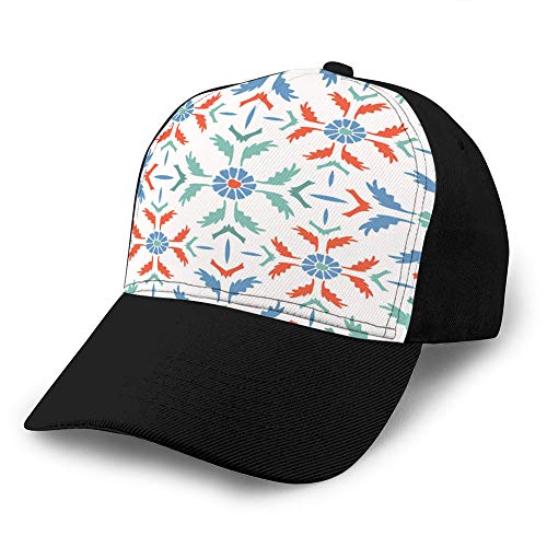 dsgdfhfgjghcdvdf 9 Gorra de béisbol clásica de algodón para Hombre Gorra de Golf Deportiva Ajustable Brillante Arte Popular xux