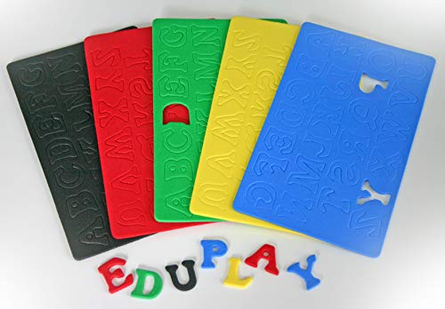 Eduplay 200042 - Esponja de goma, diseño de letras, multicolor