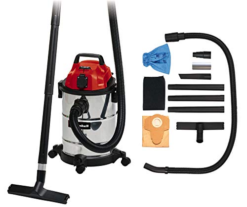 Einhell TC-VC 1820 SA 2342425 Aspiratutto 1250 W 20 l - Aspiradora (1250 W, 220-240 V, 50-60 Hz, Aspiradora cilíndrica, Bolsa para el Polvo, 20 L)