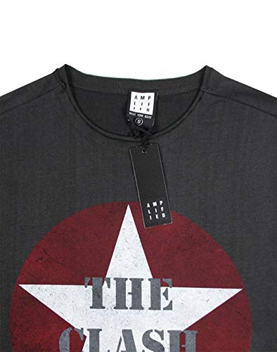El Choque amplificada Logotipo de la Estrella de carbón Hombre de la Camiseta