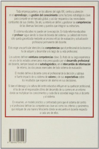 El profesor: Una nueva definición y un nuevo modelo de evaluación y actualización profesional (Centros docentes)