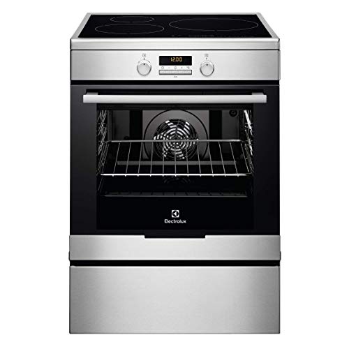 Electrolux eki6771tox - Cocina eléctrica de 73 L, 3 fuegos de inducción (acero inoxidable)