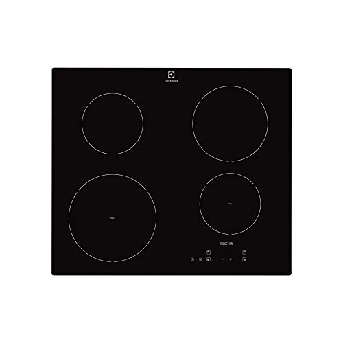 Electrolux – vitrocerámica de inducción KTI 6430 y acabado en negro de 60 cm.