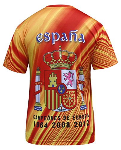 Espana Camisetas España los Hombres del Jersey (tamaño:6XL)