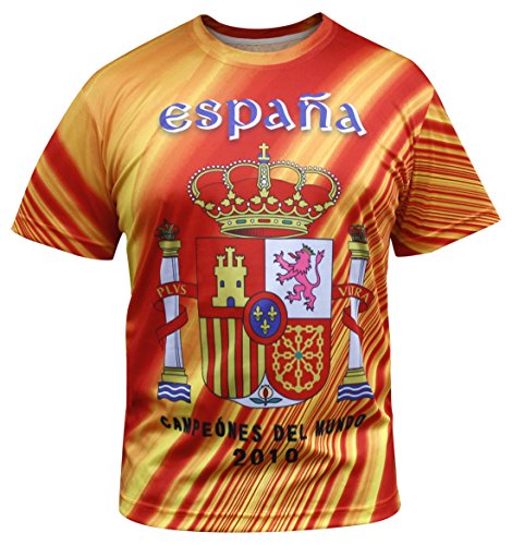 Espana Camisetas España los Hombres del Jersey (tamaño:6XL)