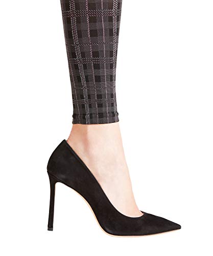 Falke Tartan medias, 40, Multicolor (Black 3009), Medium para Mujer