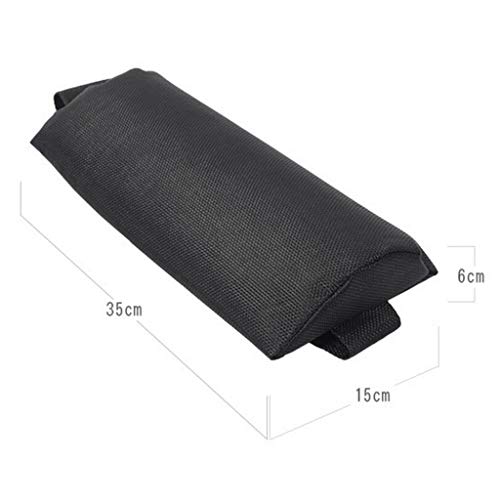 Fenteer Set de Repuesto para Silla de Patio Malla 160X43cm + Cordones 2m + 1.35m + Almohada de Cabeza para Tumbonas - Cordones café