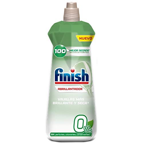 Finish 0% Abrillantador para lavavajillas - formato 400 ml - 100 lavados