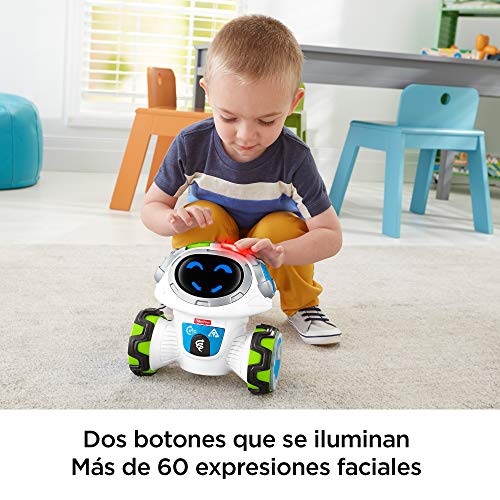 Fisher-Price Movi Superrobot, juguete educativo para niño +3 años (Mattel FPD04)