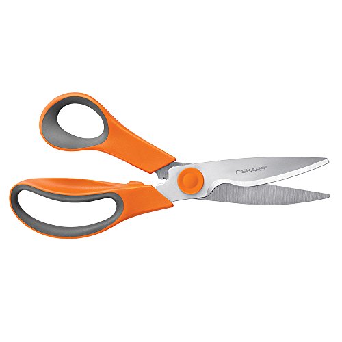 Fiskars 510041 - 1001 - Tijeras de cocina - Tijeras de cocina (universal, naranja, acero inoxidable)