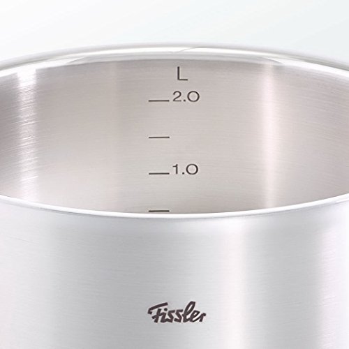 Fissler original-profi collection / Juego de ollas de acero inoxidables, compuesto por 6 piezas, con tapadera de vidrio, apta para cocinas de inducción, gas, vitrocerámica y eléctricas