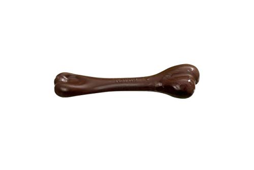 Flamingo 5345172 Hueso Juguete 15 cm Nylon Duro con Aroma a Chocolate