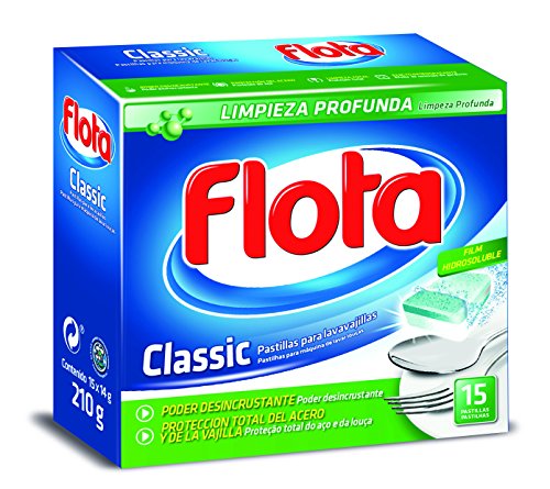 FLOTA lavavajillas máquina classic caja 15 cápsulas