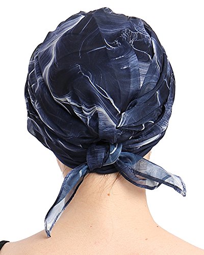 FocusCare Chemo Sombrero Beanie Bufanda Turbante Sombreros para cáncer de bambú Tejido Ligero sin Sudar