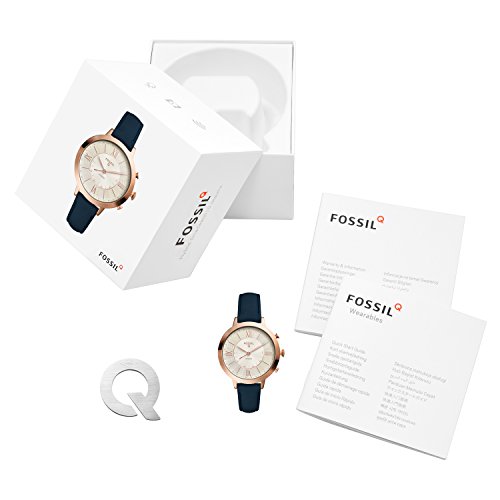 Fossil Reloj Analogico para Mujer de Cuarzo con Correa en Cuero FTW5014