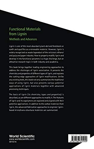 Functional Materials from Lignin: Methods and Advances: 3 (Sustainable Chemistry Series)