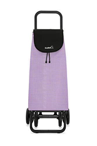 Garmol Carro Compra, Morado, 55L