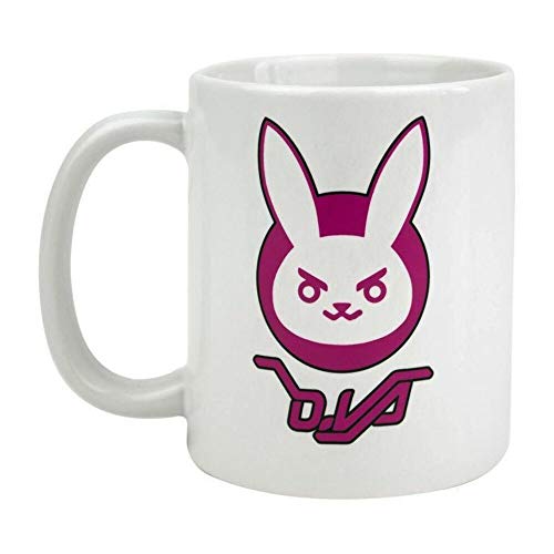 Gaya Entertainment Taza Overwatch D Va Camiseta, Multicolor (Multicolor 001), XXX-Large (Tamaño del Fabricante:Unica) para Hombre