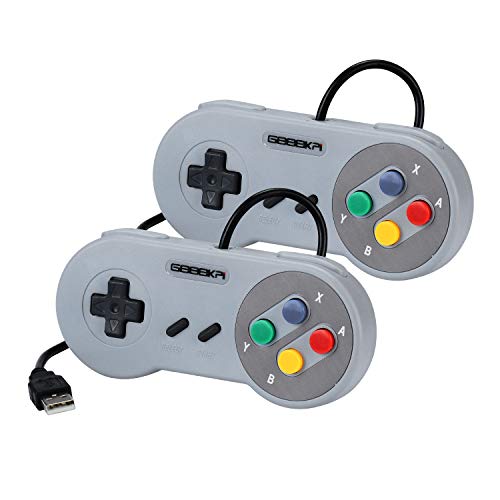 geeekpi 2pcs/Lot controlador USB Game Pad Joypad Joystick para PC modelo B de Raspberry Pi 3 retropie